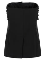 Black Veruska Virgin Wool Tank Top