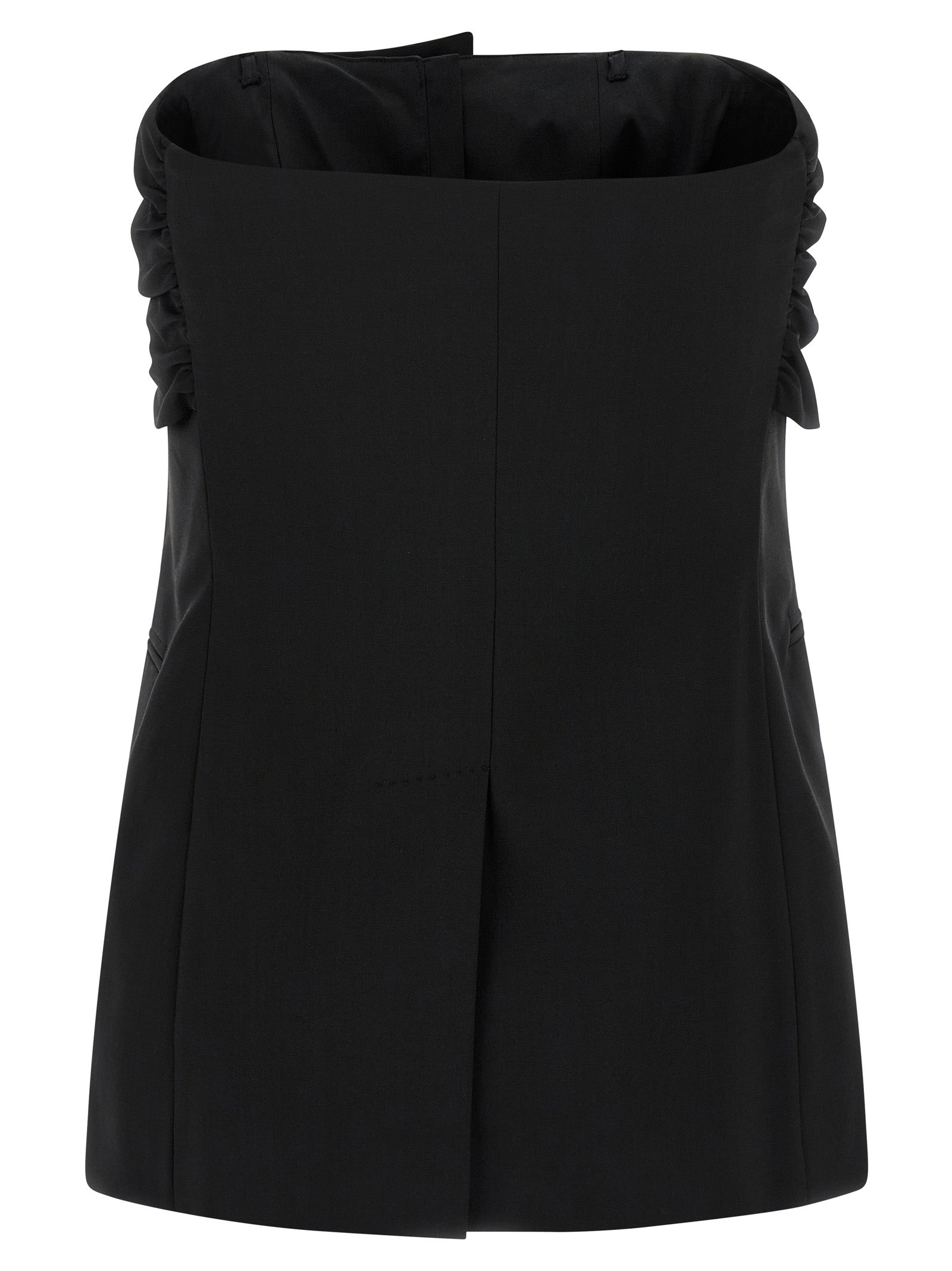 Black Veruska Virgin Wool Tank Top