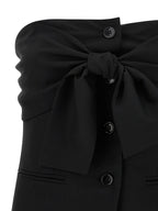 Black Veruska Virgin Wool Tank Top