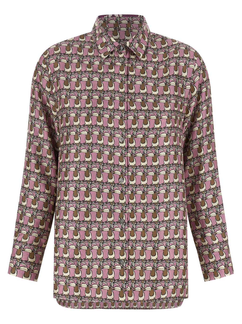 Silk Twill Times Reversible Shirt