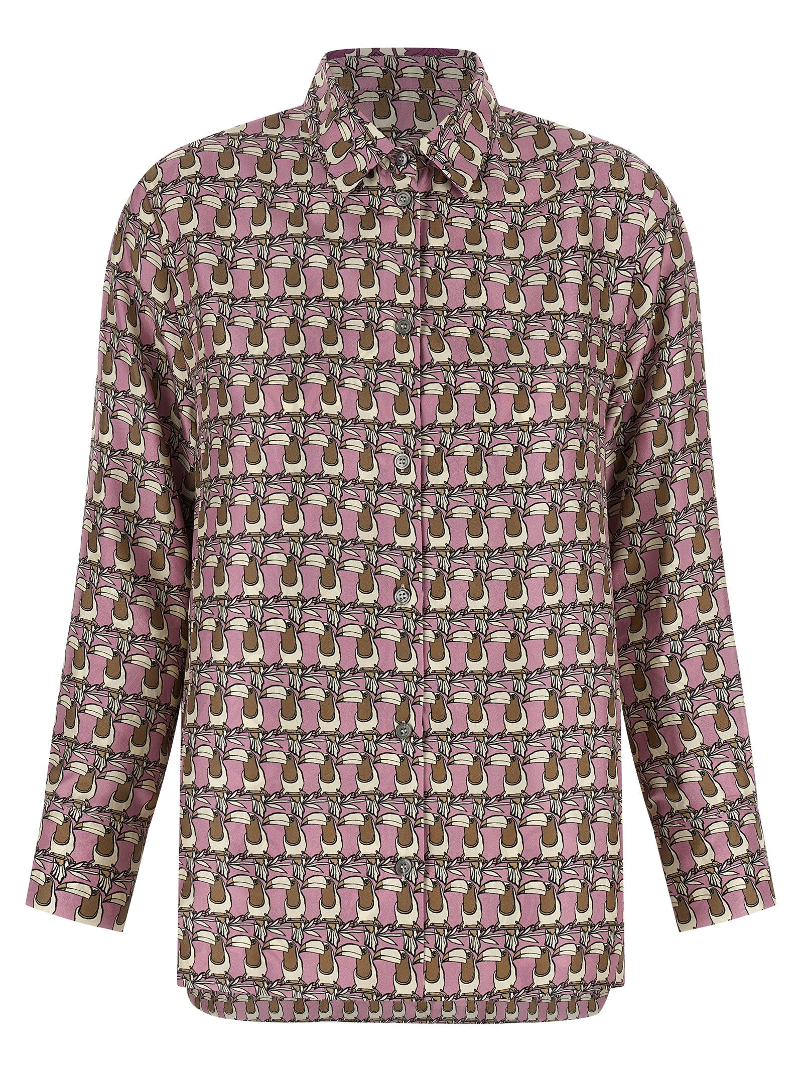 Silk Twill Times Reversible Shirt
