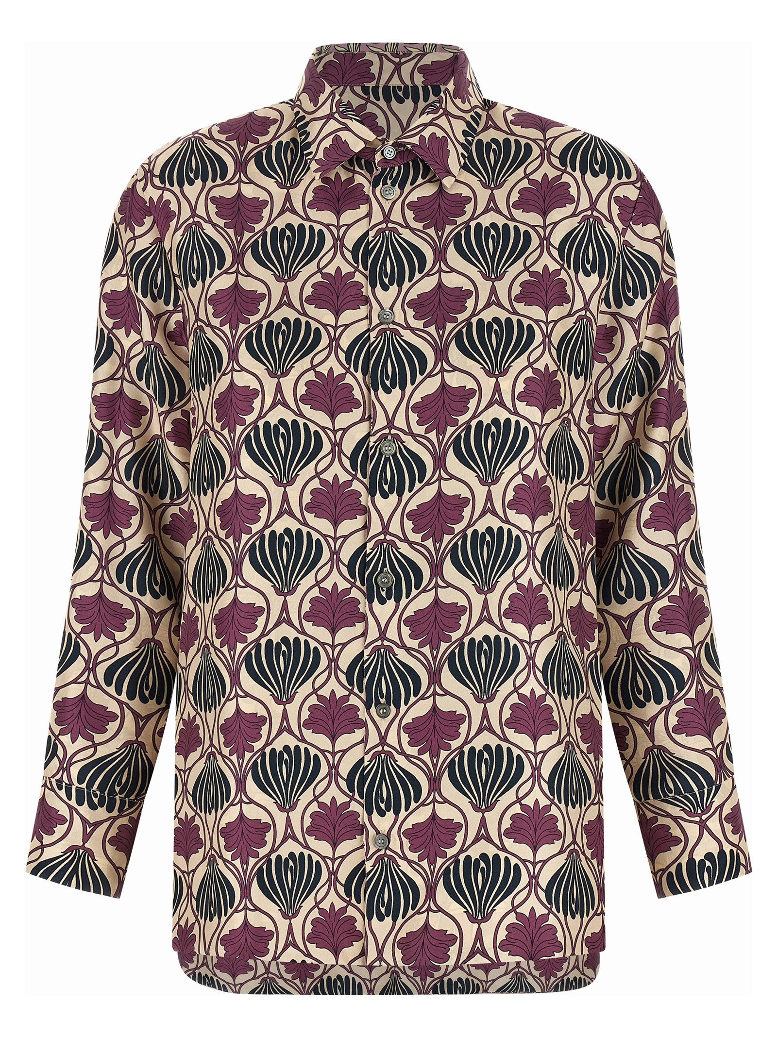 Silk Twill Times Reversible Shirt