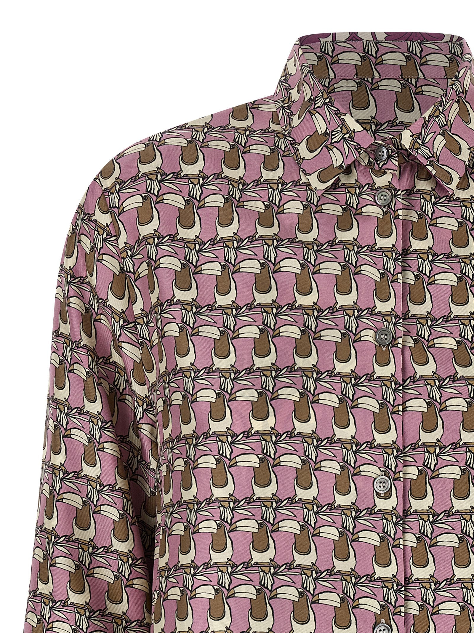 Silk Twill Times Reversible Shirt