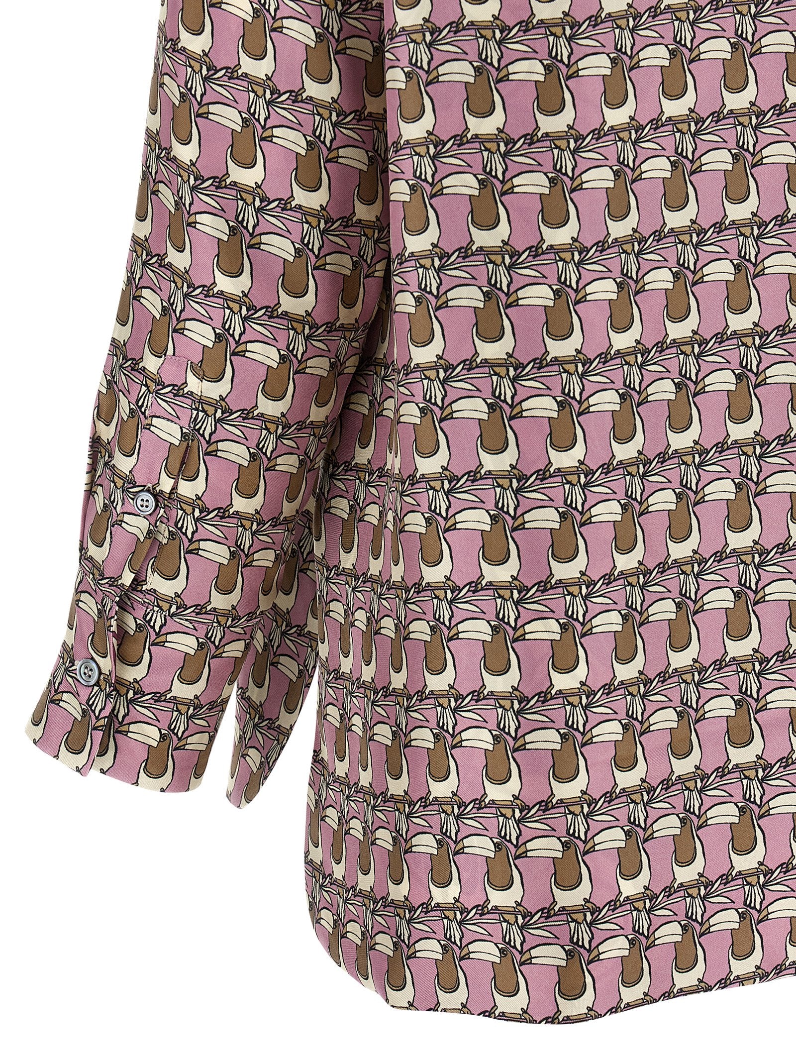 Silk Twill Times Reversible Shirt