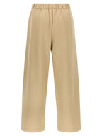 Brown Silk Filovia Pants
