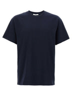 Blue Cotton Crewneck T-Shirt