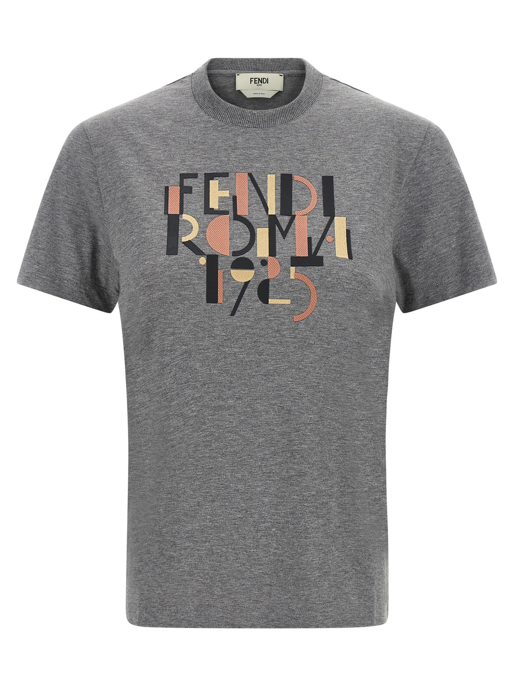 Gray Cotton T-Shirt
