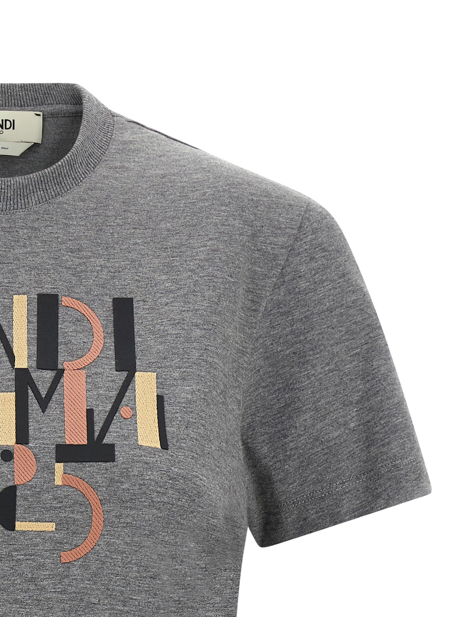 Gray Cotton T-Shirt