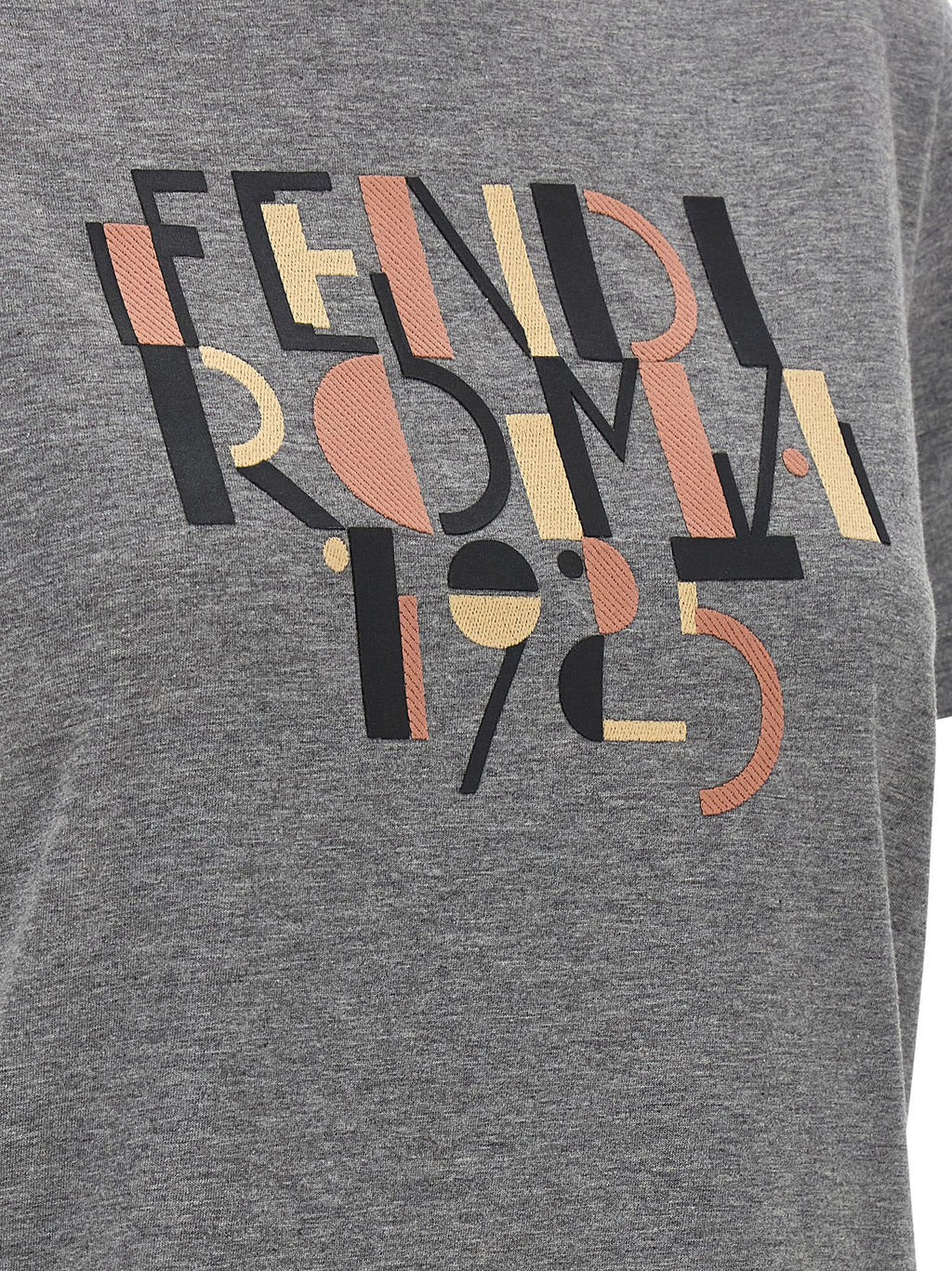 Gray Cotton T-Shirt