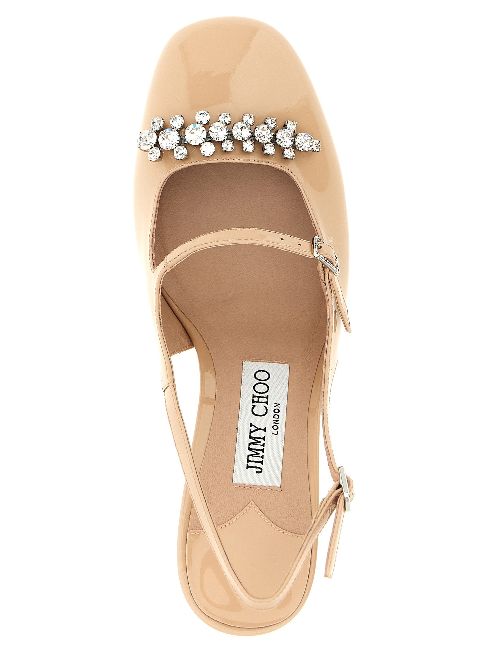 Belinda Patent Leather Slingback Heels