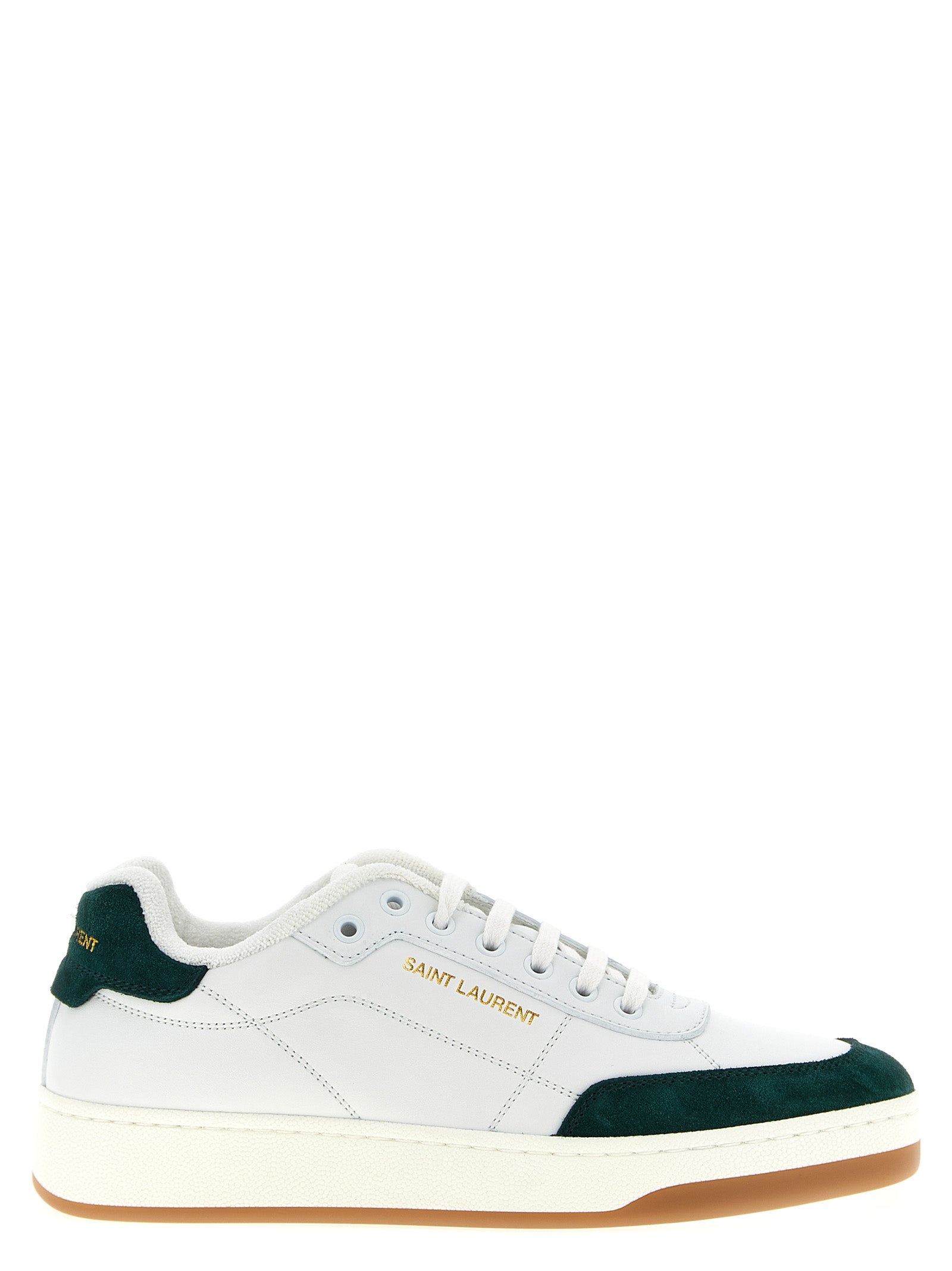 Green Calfskin SL/61 Sneakers
