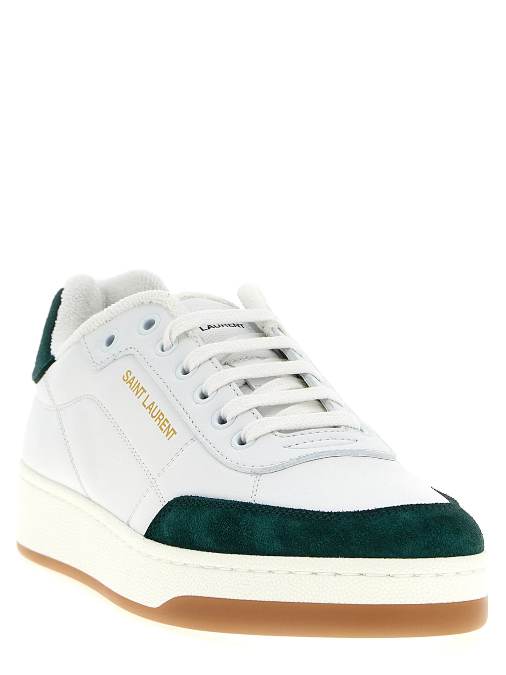 Green Calfskin SL/61 Sneakers