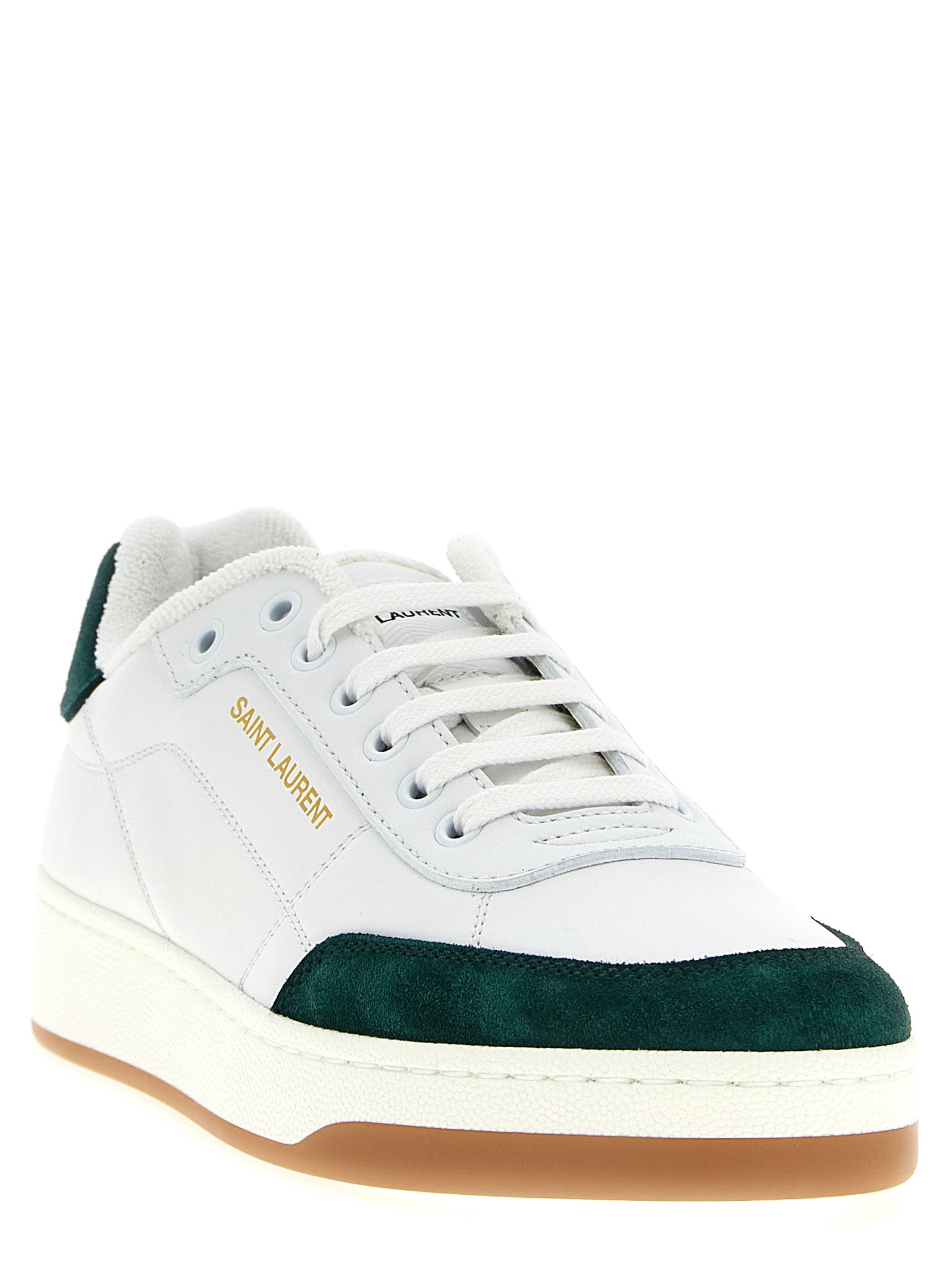 Green Calfskin SL/61 Sneakers
