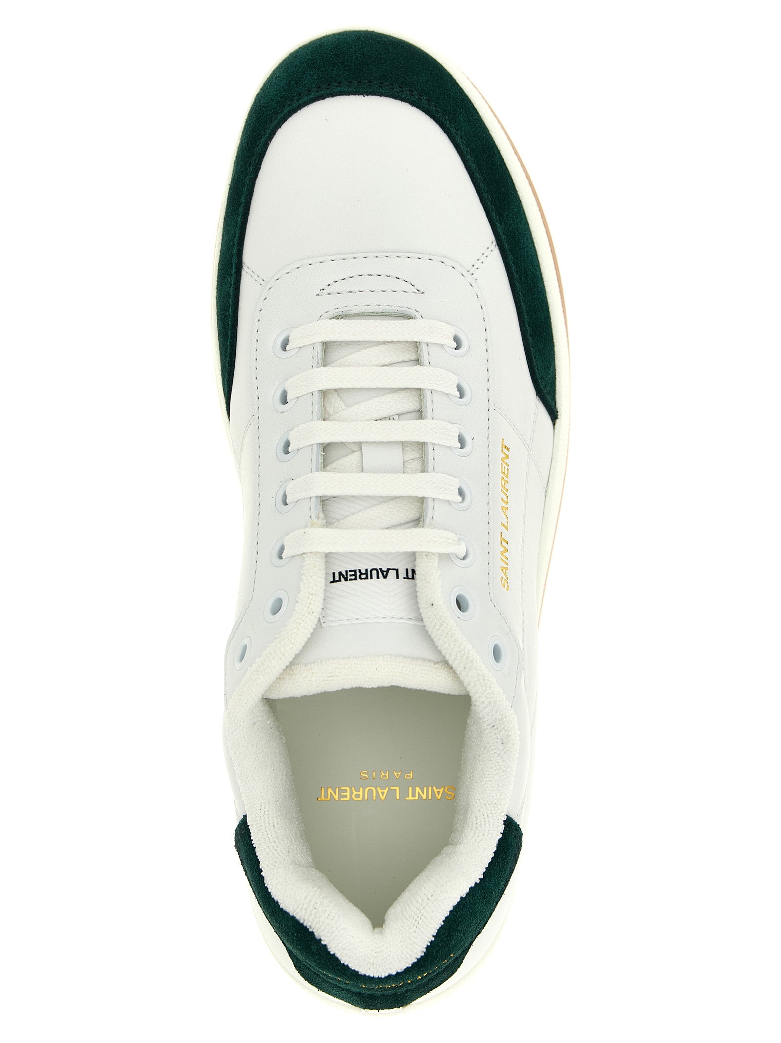 Green Calfskin SL/61 Sneakers