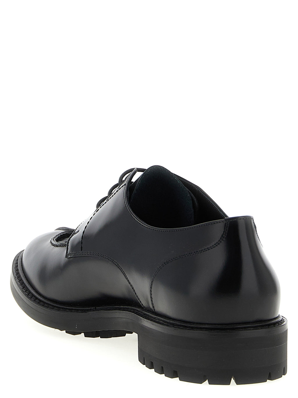Calfskin Lino Derby Shoes
