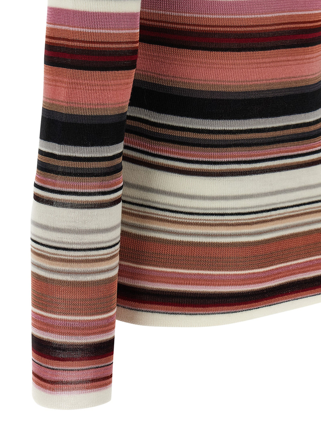 Viscose Wool Turtleneck Cardigan