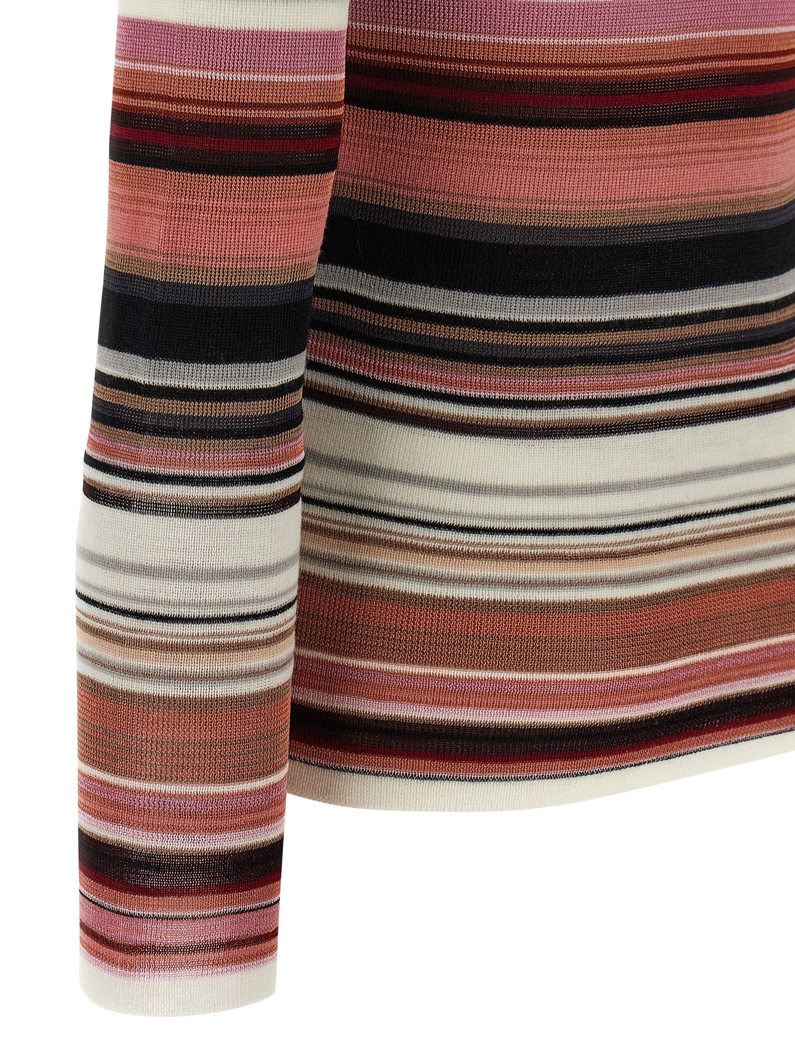 Viscose Wool Turtleneck Cardigan