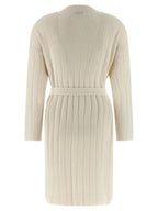 Giusto White Cashmere Cardigan