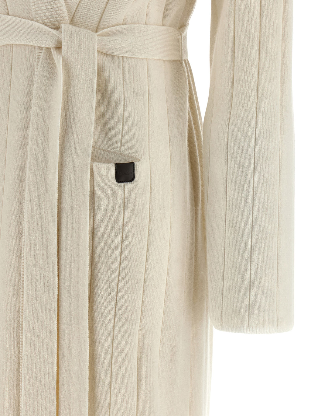 Giusto White Cashmere Cardigan