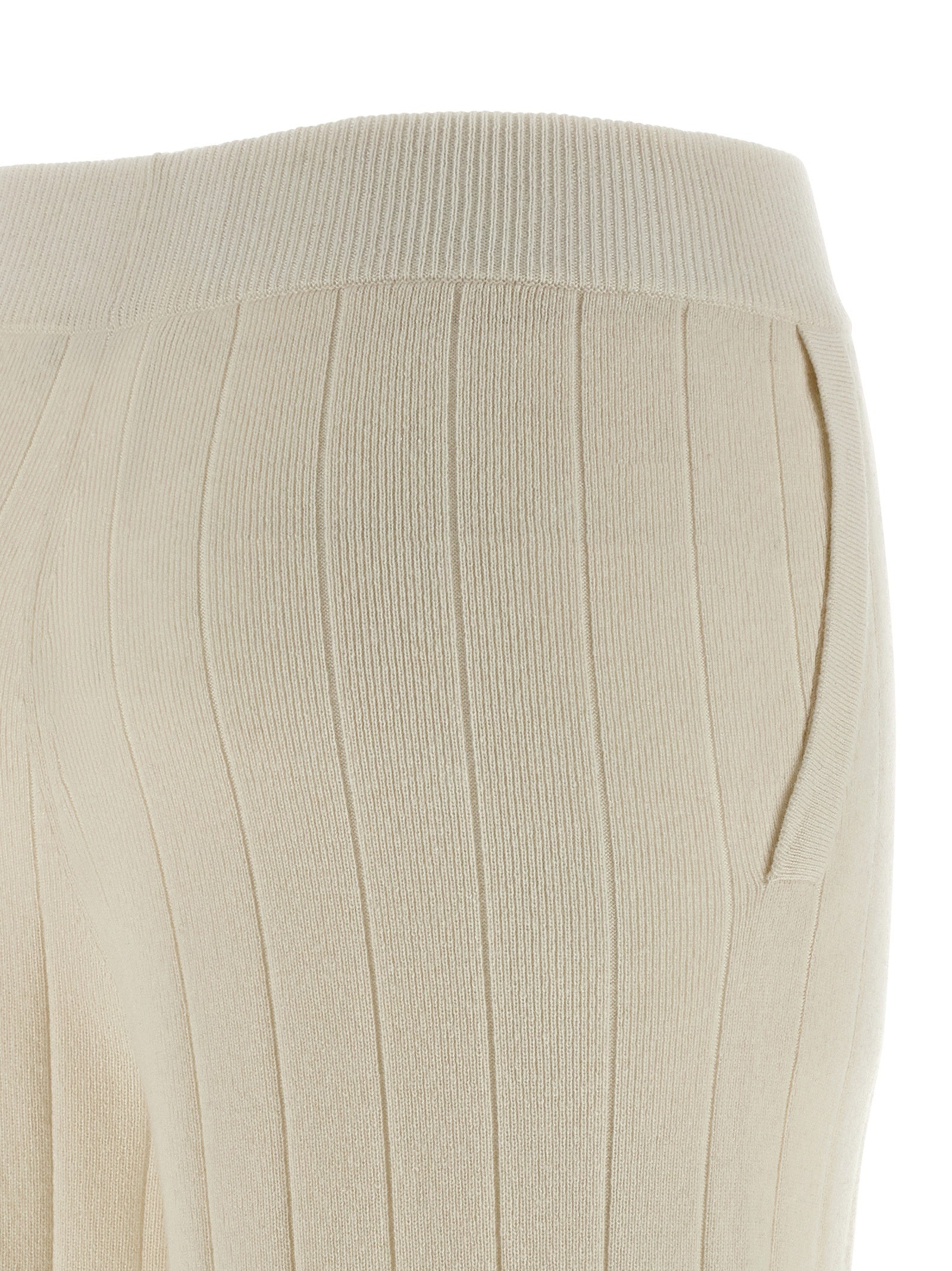 White Cashmere Jardin Joggers