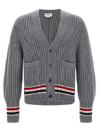 Gray Cashmere Cardigan
