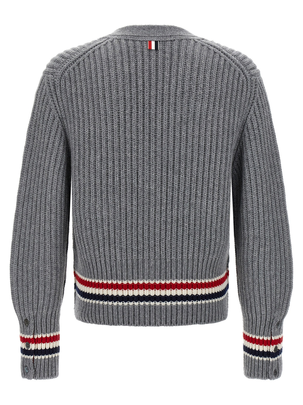 Gray Cashmere Cardigan
