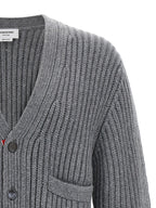 Gray Cashmere Cardigan