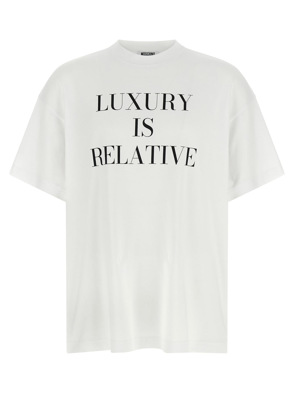 White Cotton Interlock T-Shirt