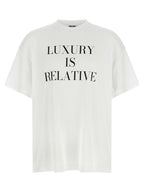 White Cotton Interlock T-Shirt