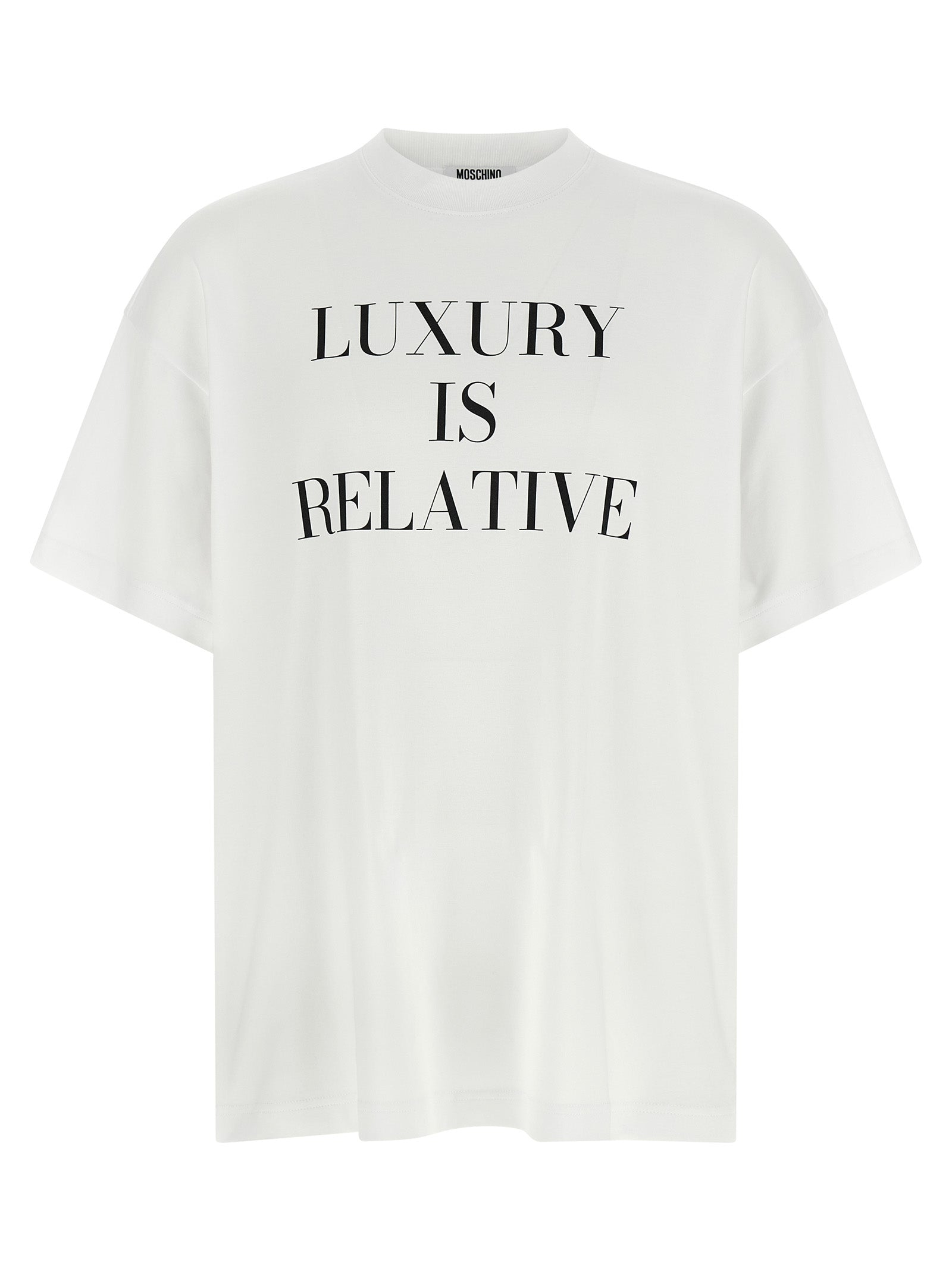 White Cotton Interlock T-Shirt