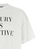 White Cotton Interlock T-Shirt