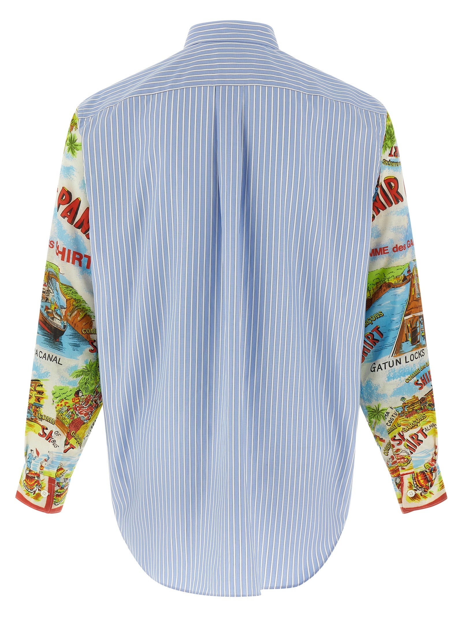 Striped Cotton Poplin Blouse