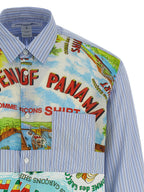 Multicolor Cotton Poplin Shirt