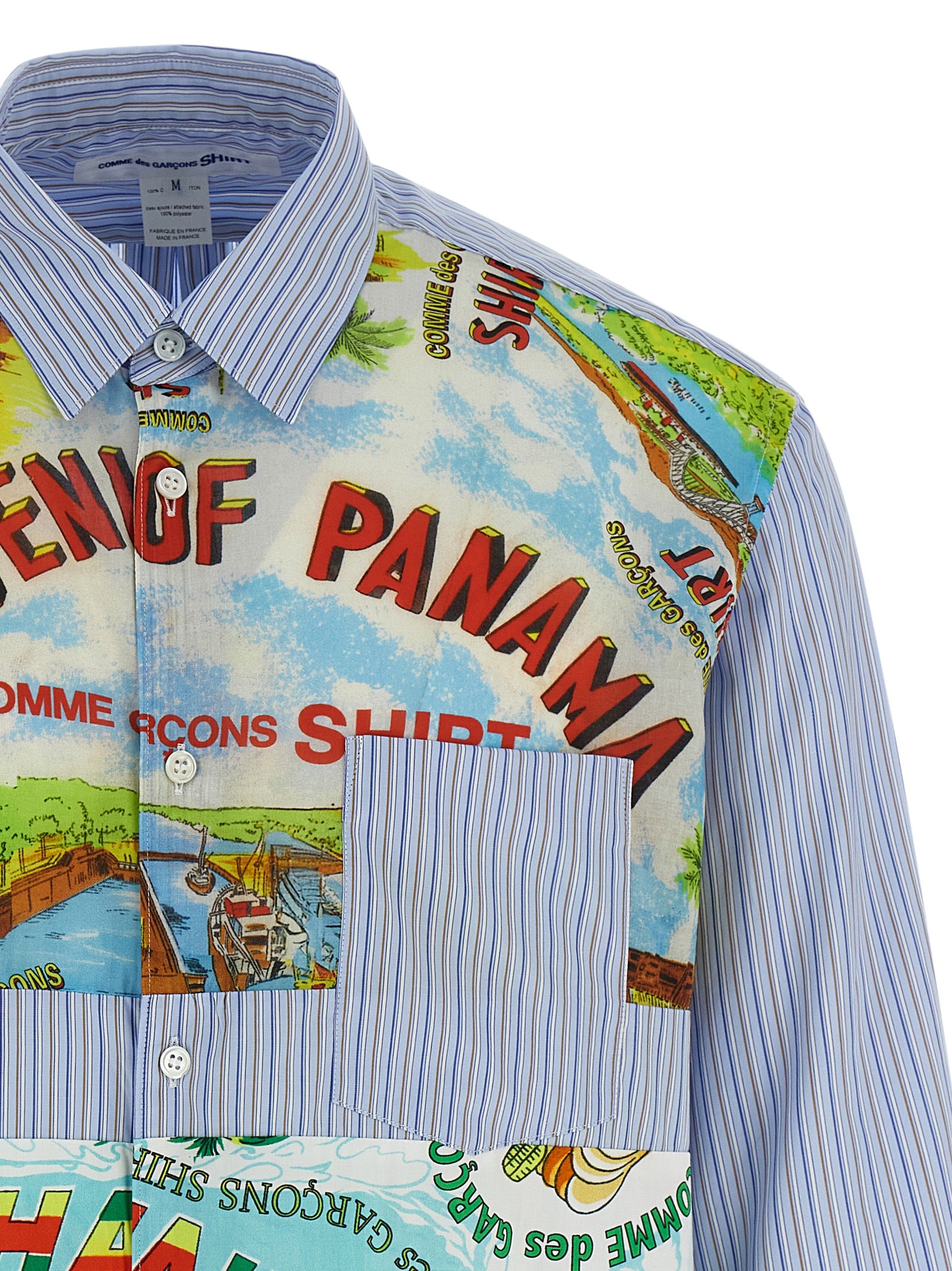 Multicolor Cotton Poplin Shirt