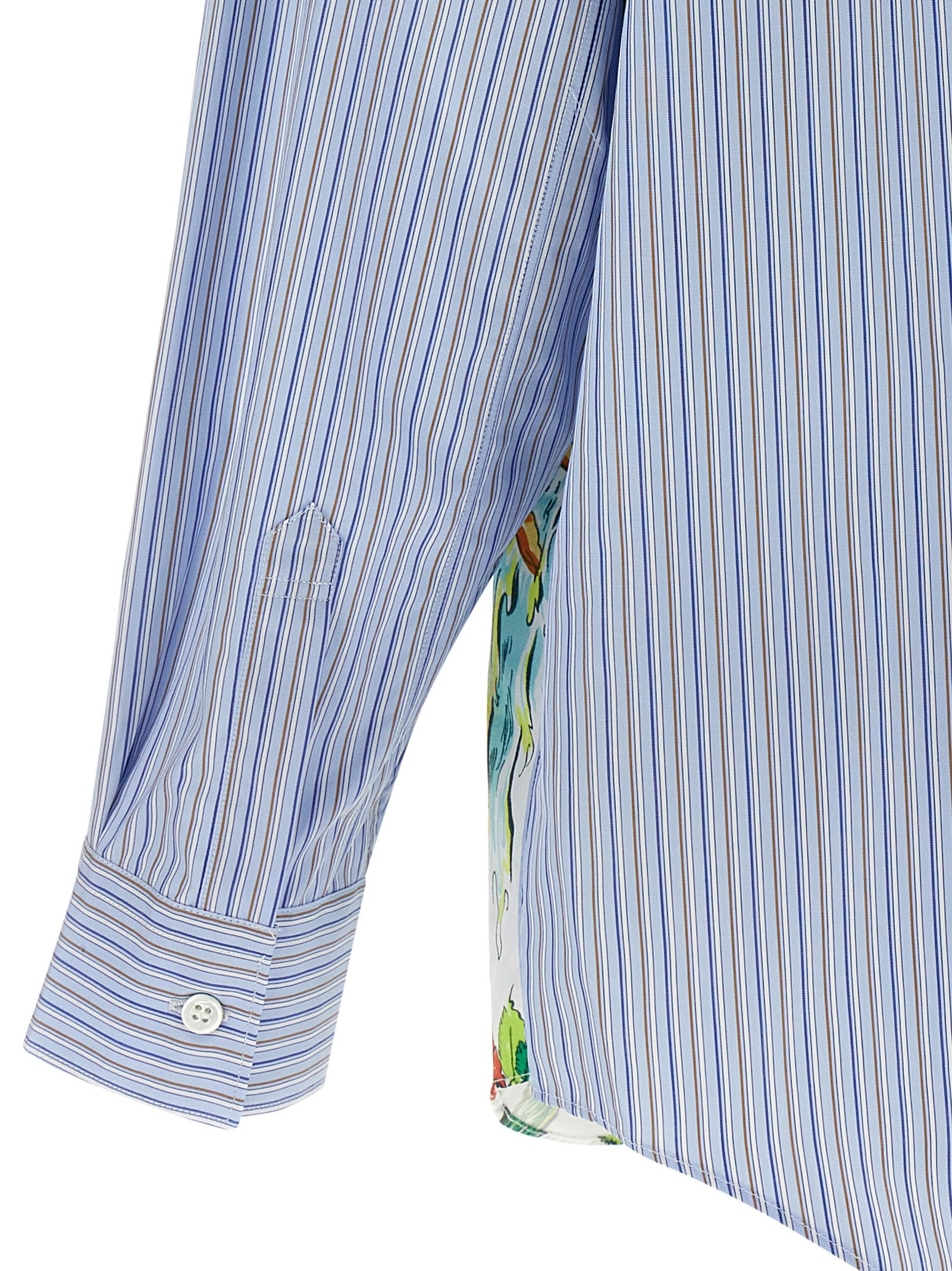 Multicolor Cotton Poplin Shirt