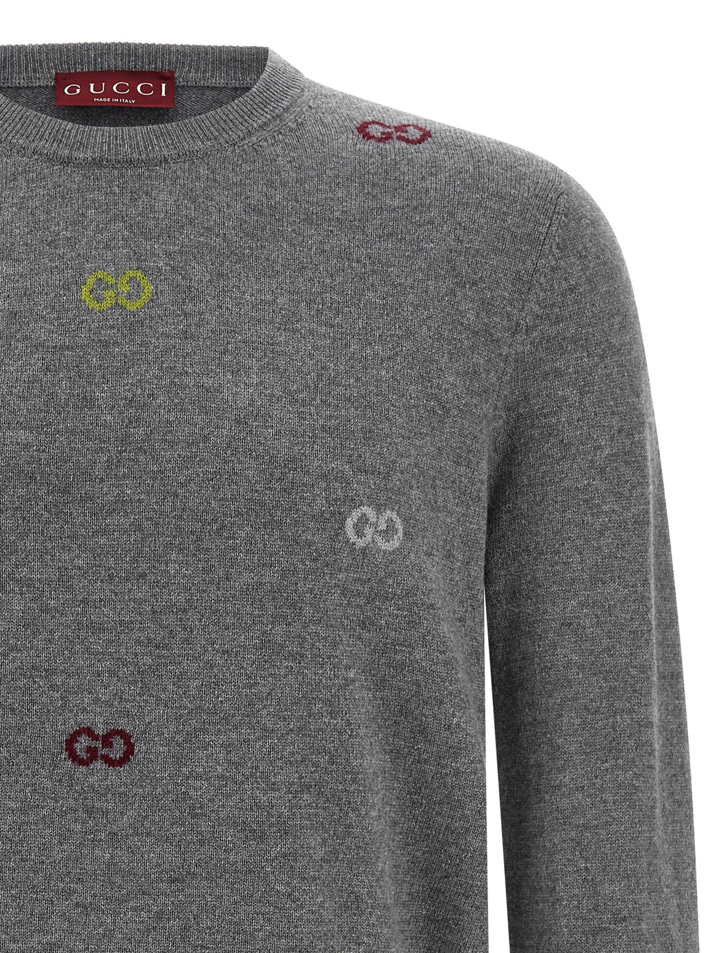 Gray Cashmere Cardigan