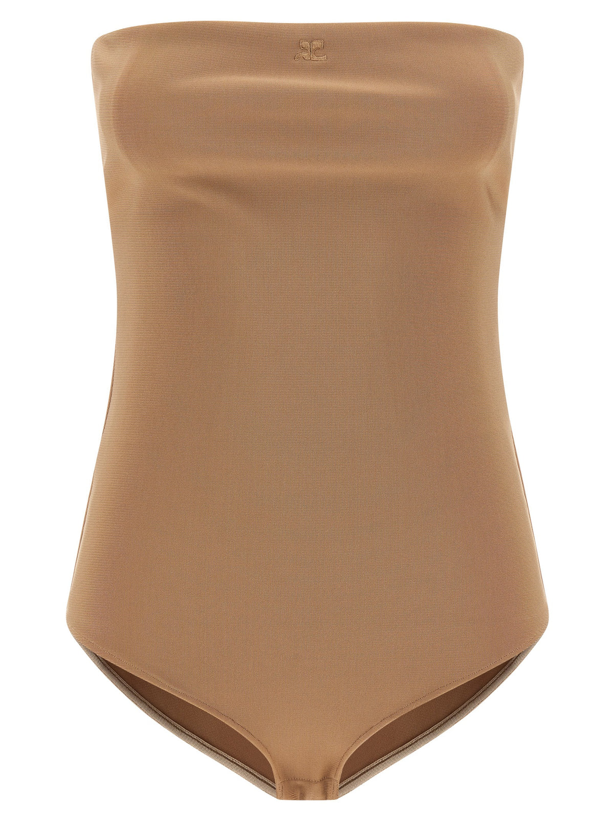 Viscose Stretch Jersey Off‑Shoulder Bodysuit