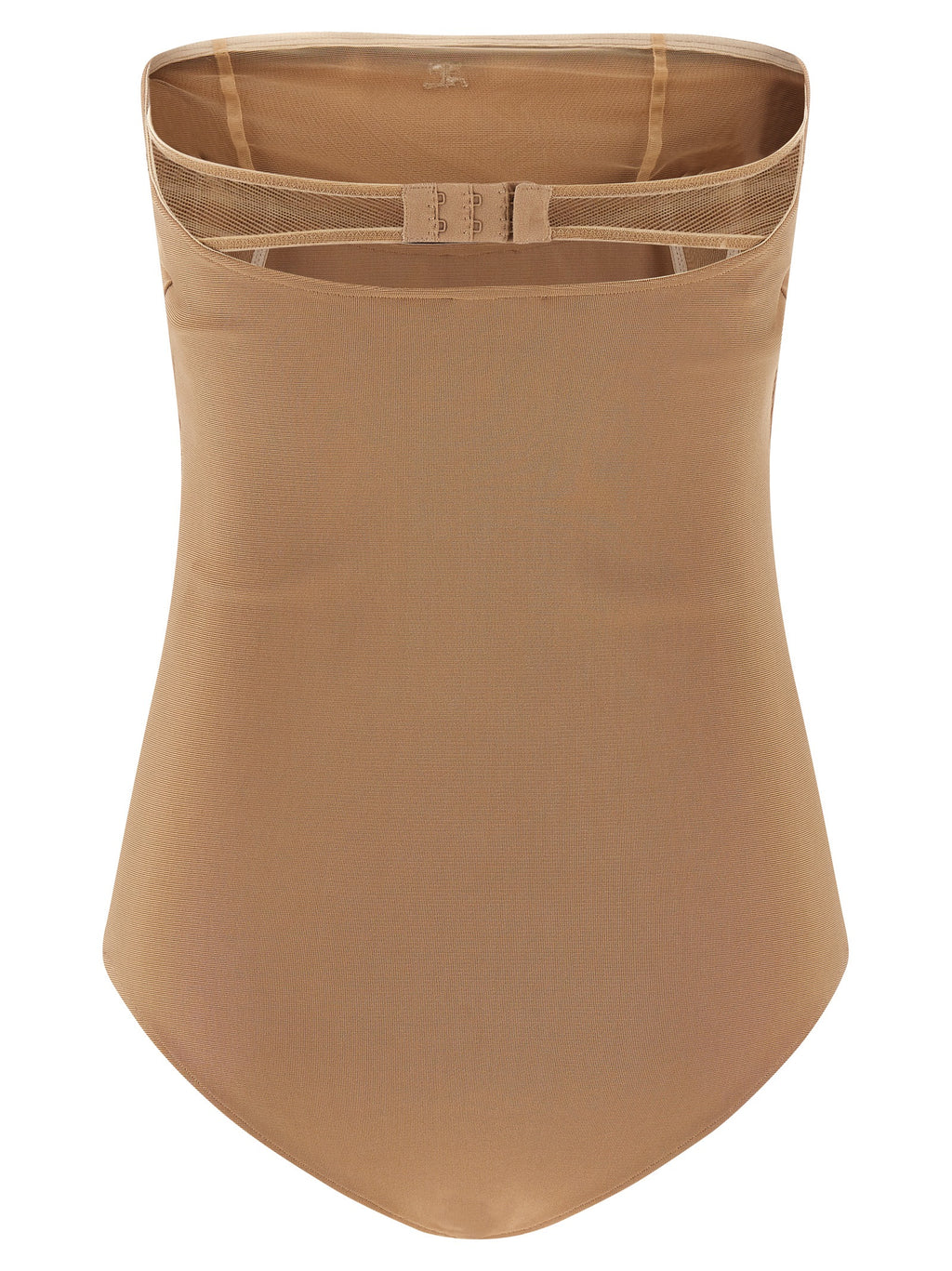 Viscose Stretch Jersey Off‑Shoulder Bodysuit