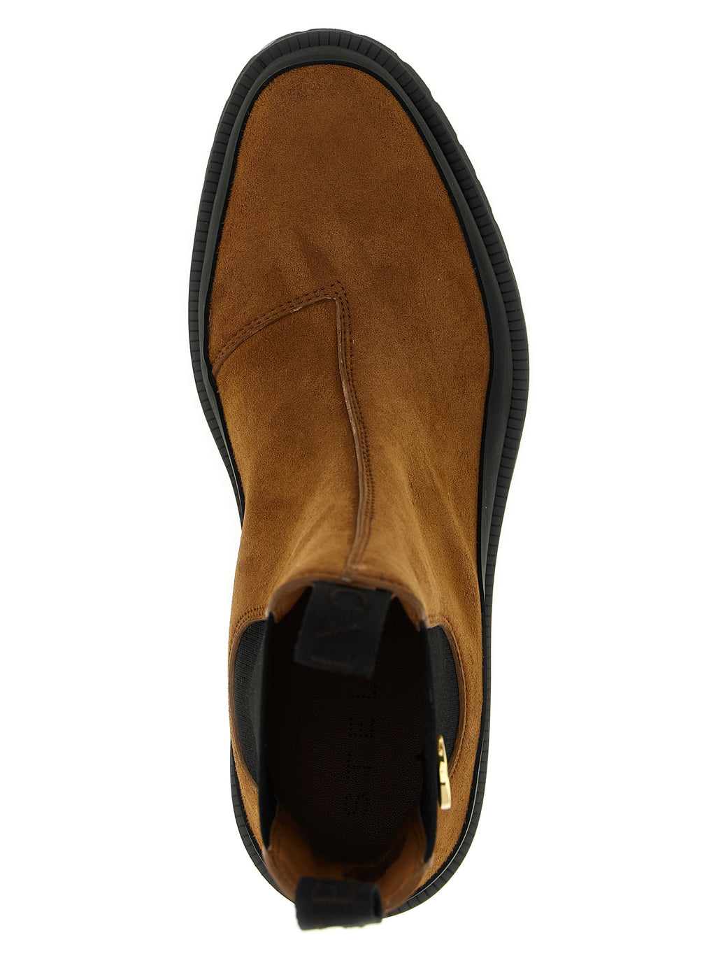 Brown Viscose Ankle Boots