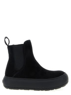 Black Calfskin Chelsea Boots