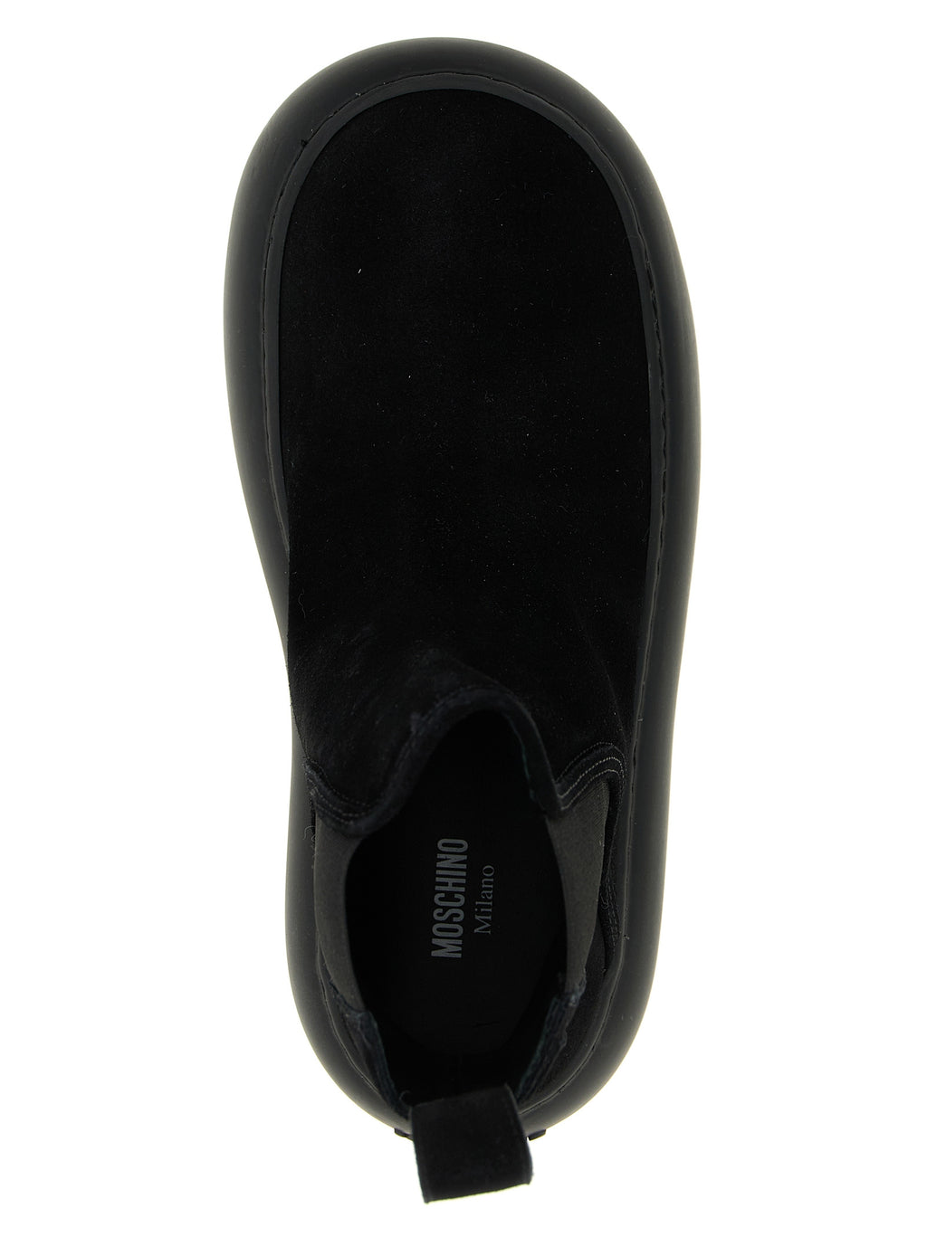 Black Calfskin Chelsea Boots