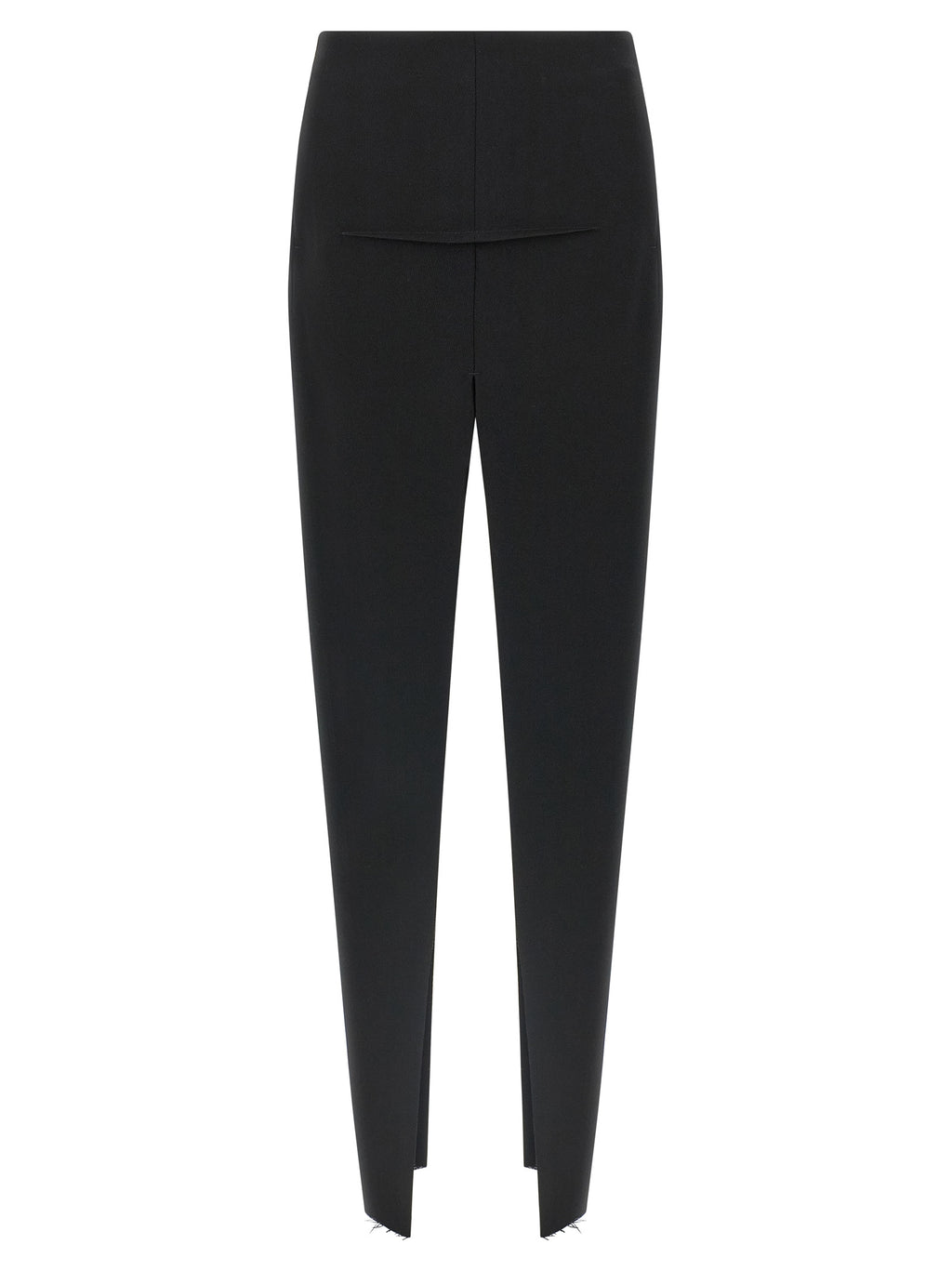 Sliced Virgin Wool Mini Skirt