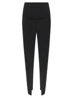 Sliced Virgin Wool Mini Skirt
