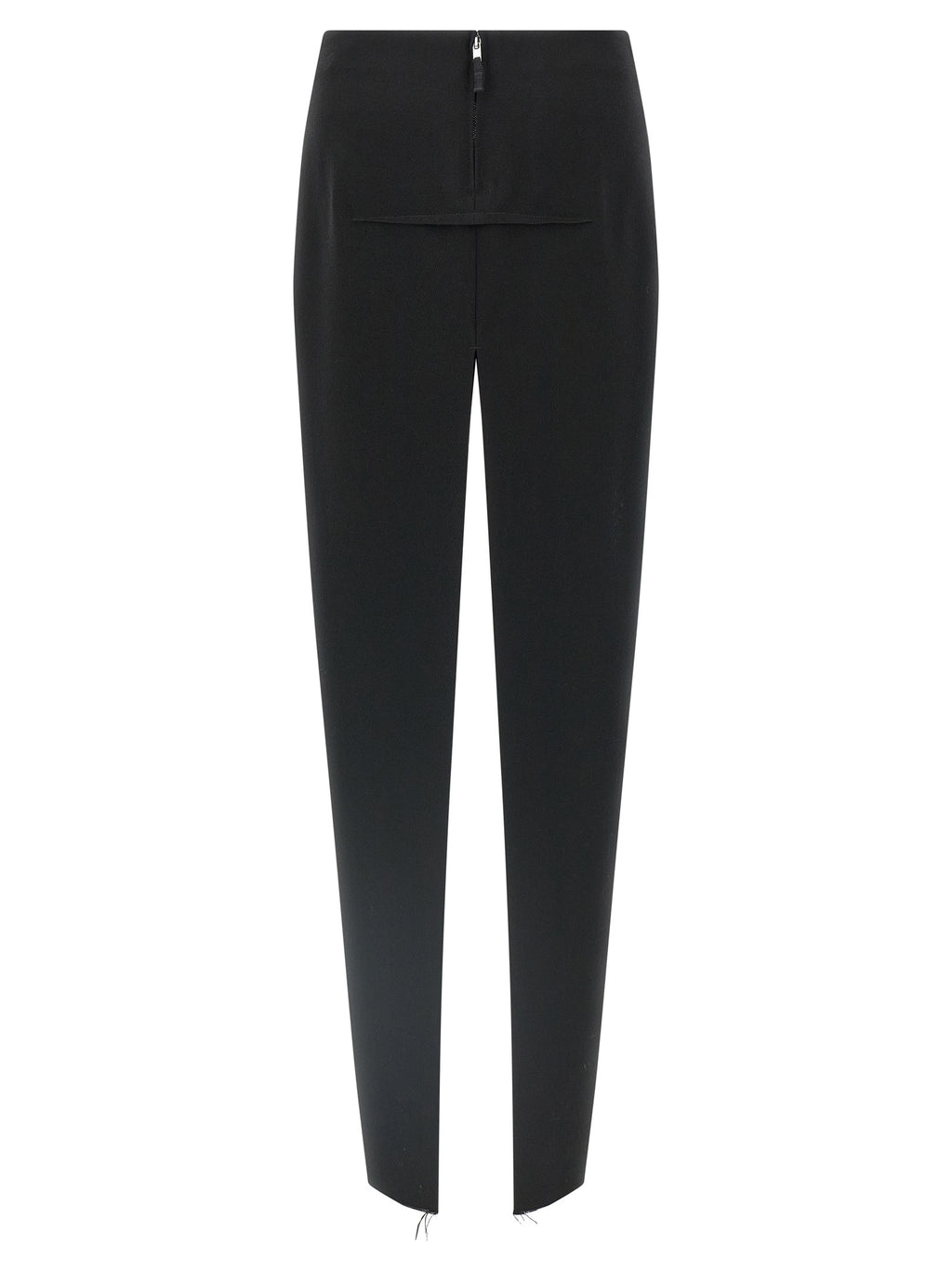 Sliced Virgin Wool Mini Skirt