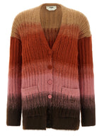 Vanisé Ribbed Knit Cardigan