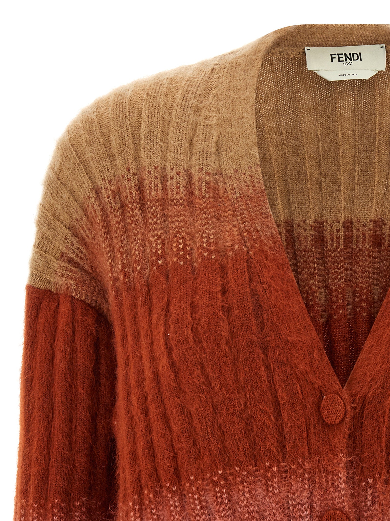 Vanisé Ribbed Knit Cardigan