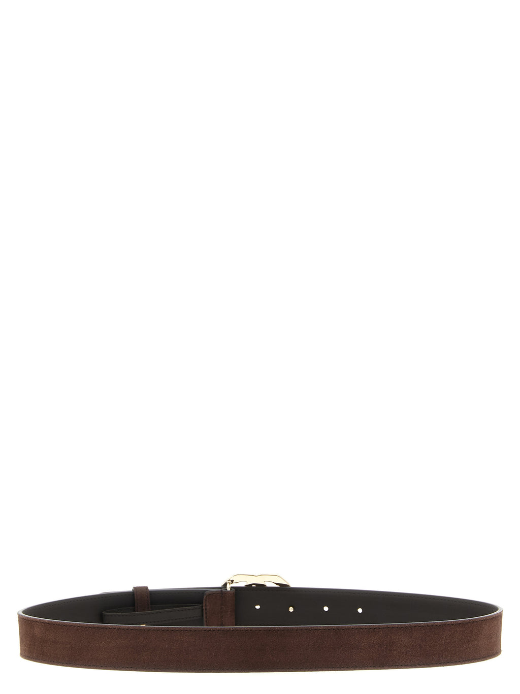 Brown Calfskin Regular Belt