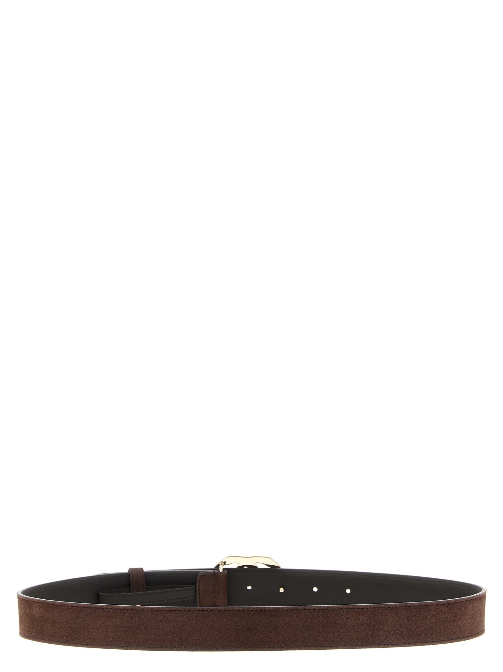 Brown Calfskin Regular Belt