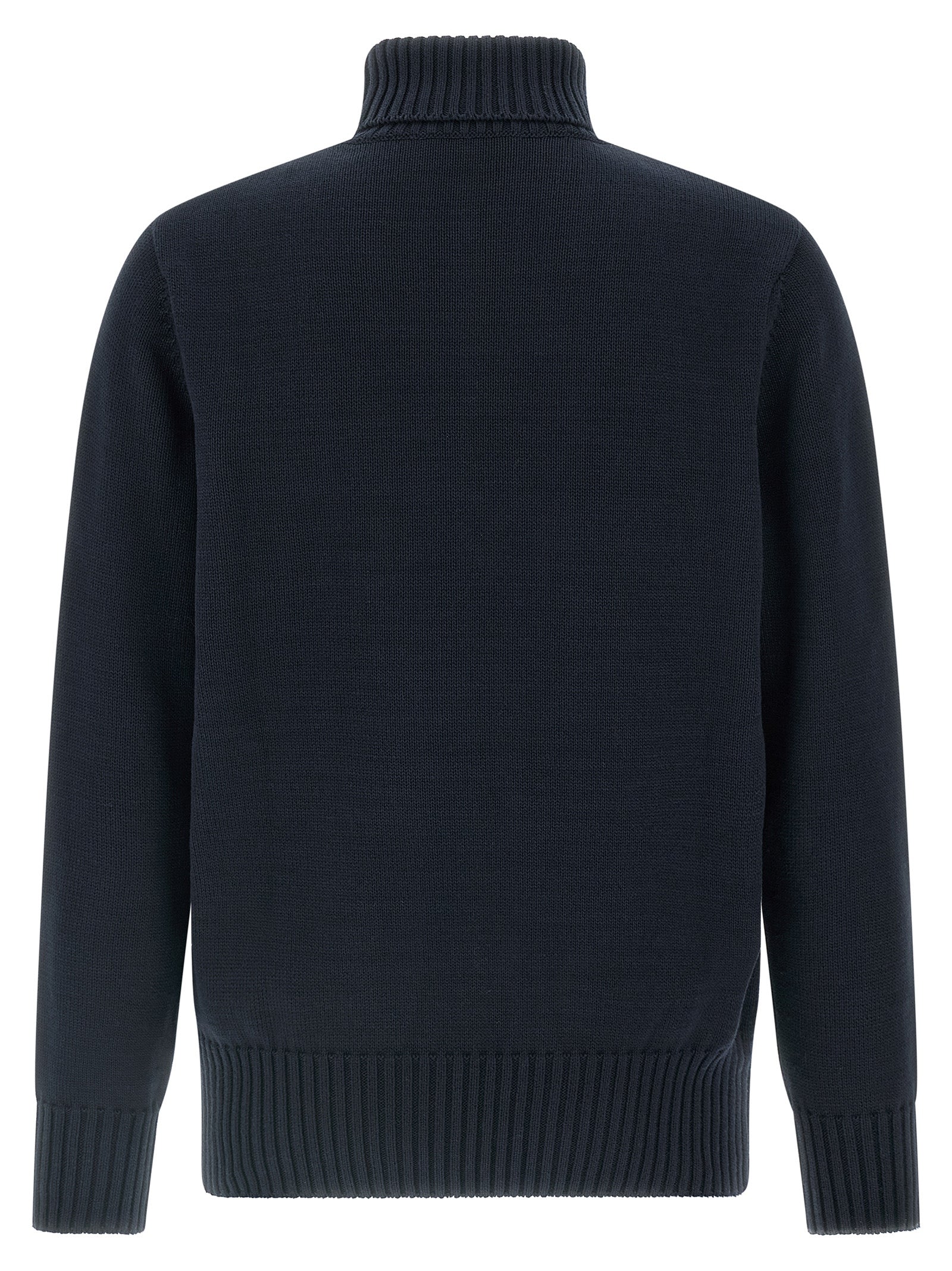 Blue Cotton Cardigan