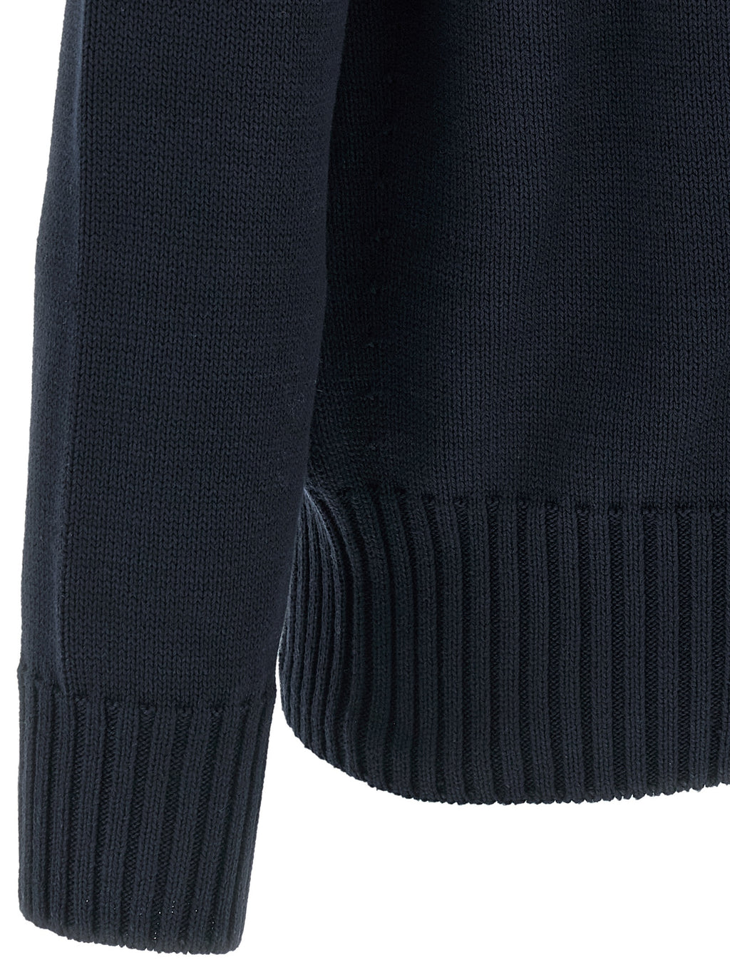 Blue Cotton Cardigan